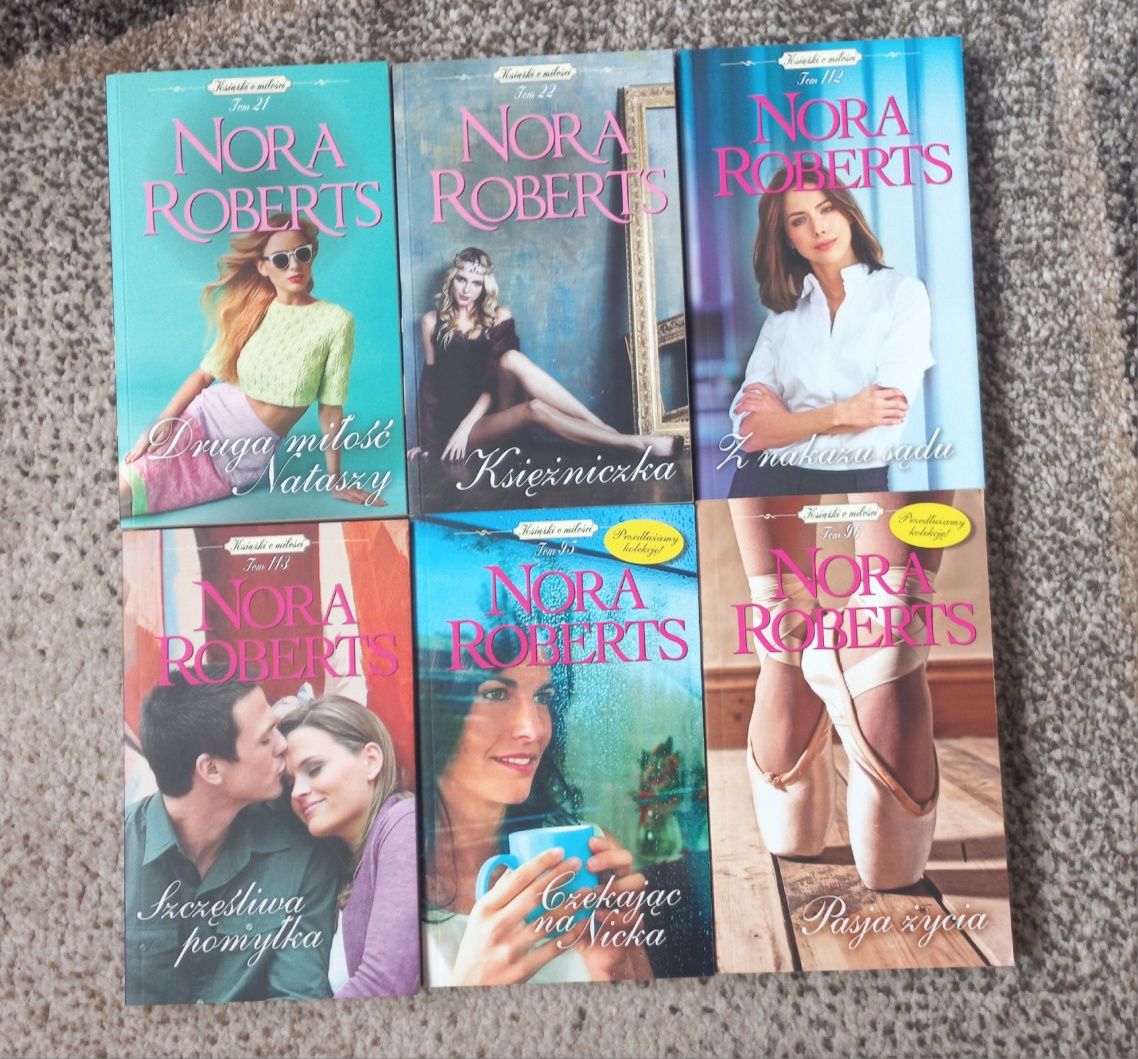 Druga miłość Nataszy Księżniczka Z nakazu sądu Pasja życi Nora Roberts
