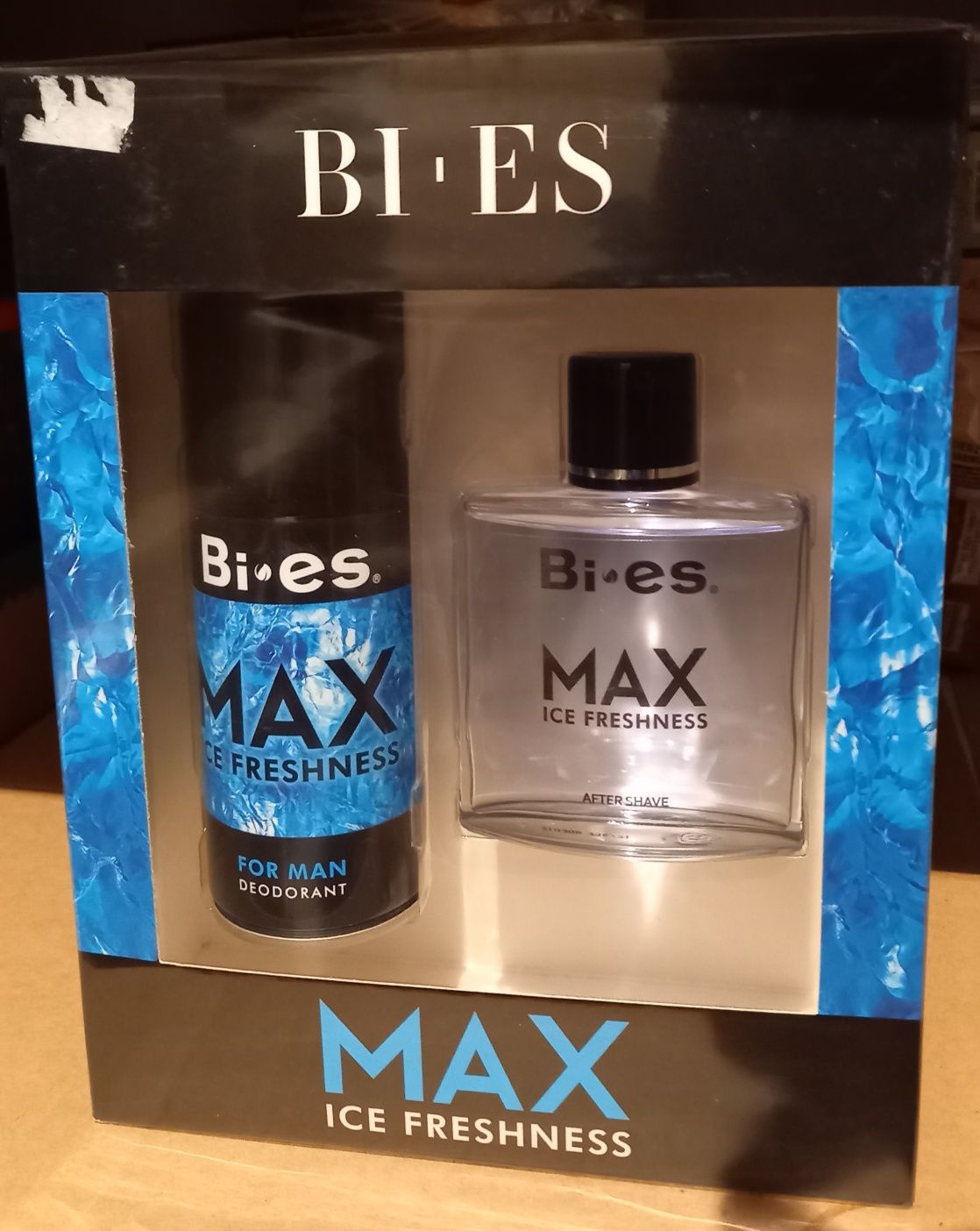 Bi'es Max Ice Freshness woda po goleniu+dezodorant
