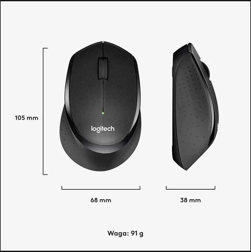 Bezprzewodowa mysz Logitech M330 SILENT PLUS 2,4 GH