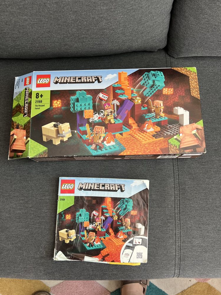 Lego 21168 minecraft pudełko i instrukcja