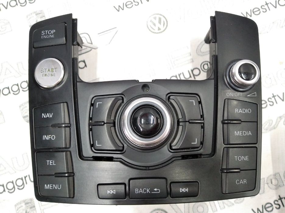 Панель управления Мультимедиeй ММІ Мультимедиа Audi Q7 2006 - 2015 г.в
