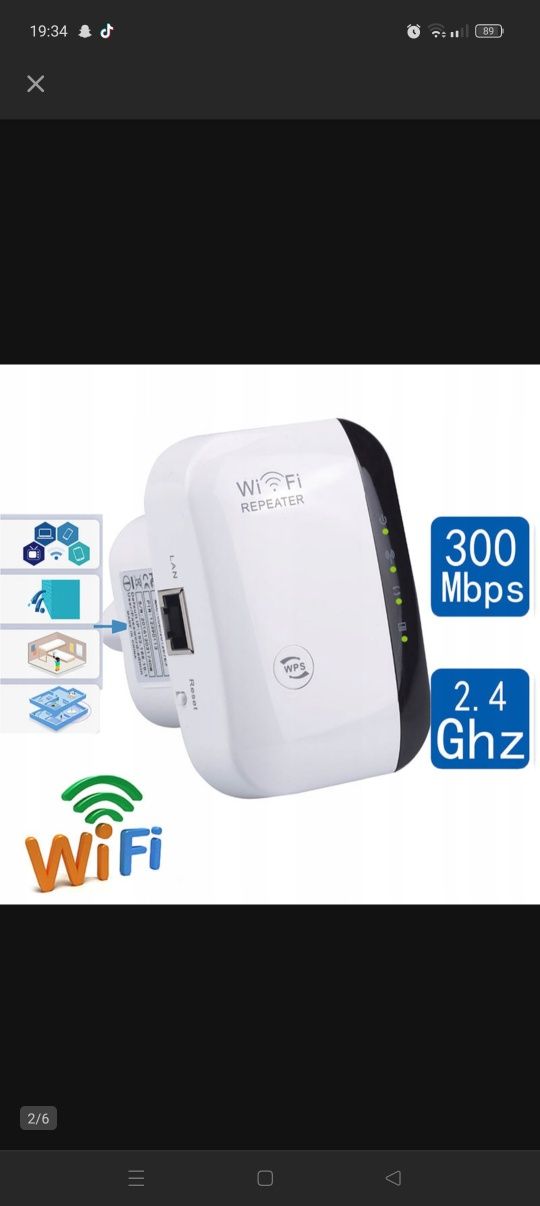 Wzmacniacz sygnału WiFi