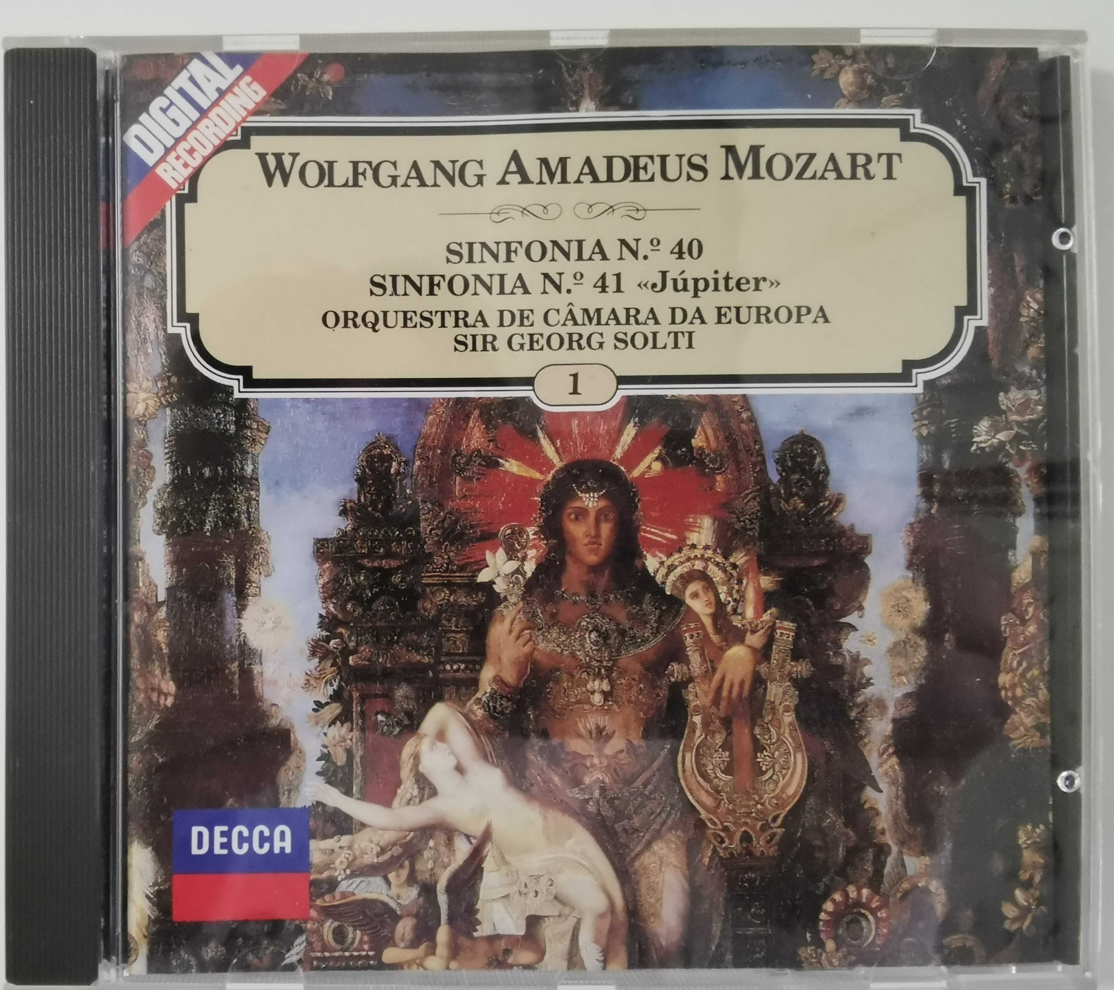 2 CDS - Grandes Cantores Líricos & Wolfgang Amadeus Mozart