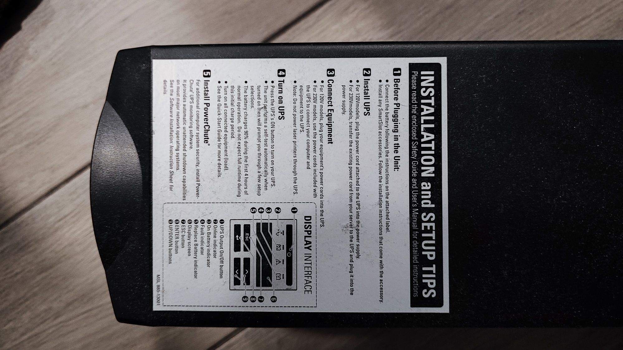 Блок безперебійного живлення Aps Smart-UPS 750 (SMT750I)