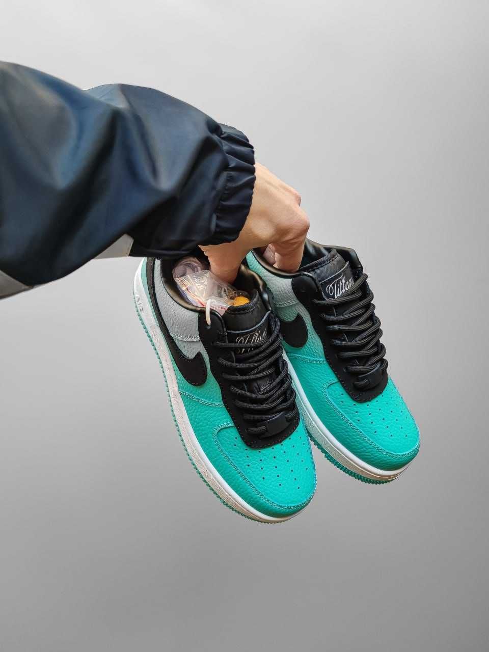 Кроссовки Nike Air Force 1 Low x Tiffany & Co 36-45 Новинка 2024! Топ