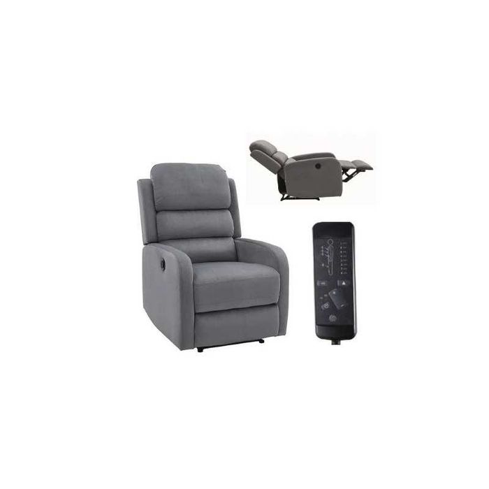 fotel velvet Pegaz M rozkładany z masażem na pilota