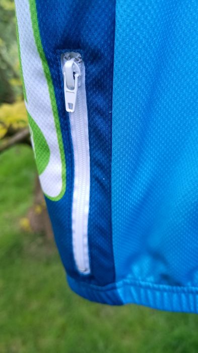 Zestaw  Koszulka z krótkim rękawem oraz kamizelka rowerowa, Roz. XS-XL