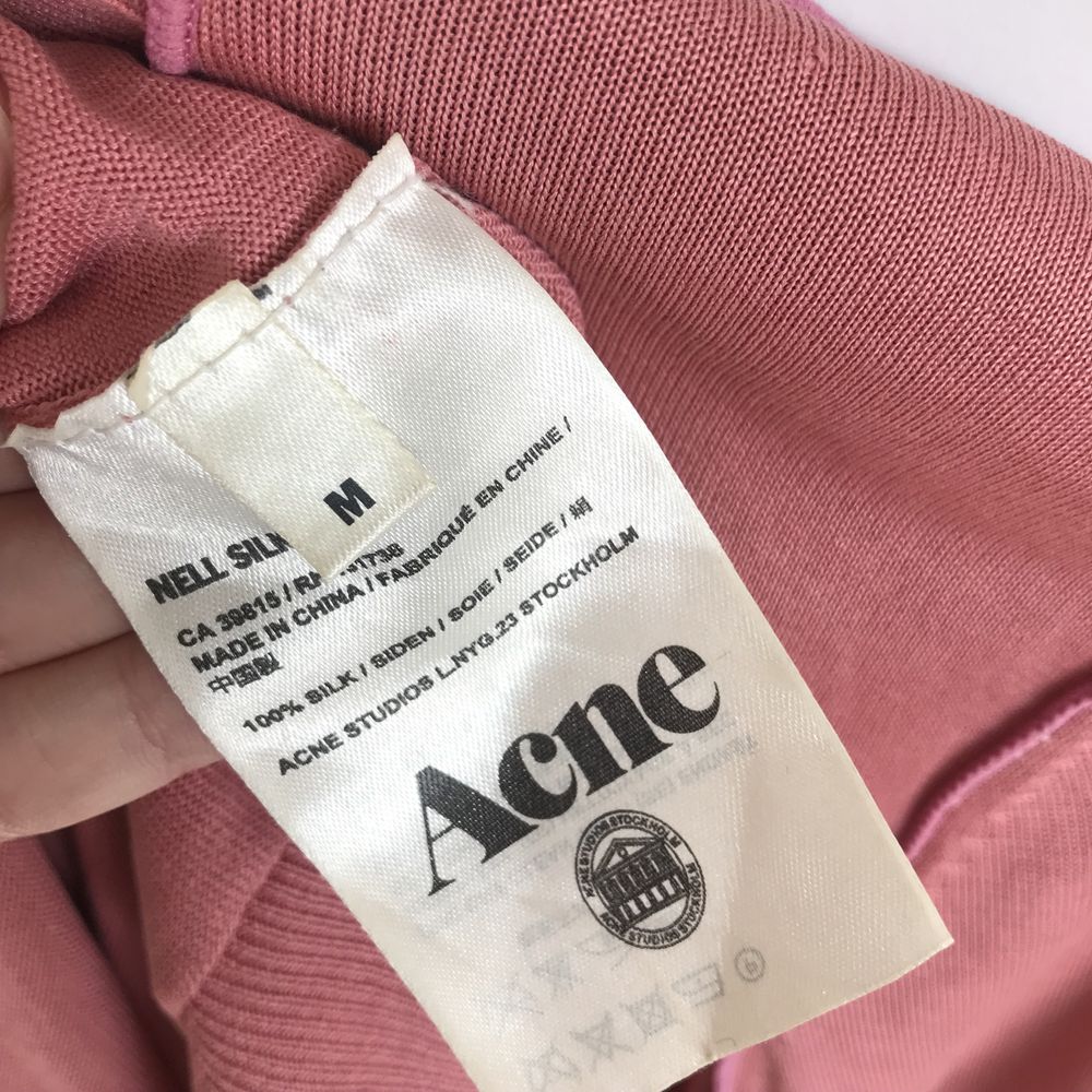 Acne свитер шелковый gucci