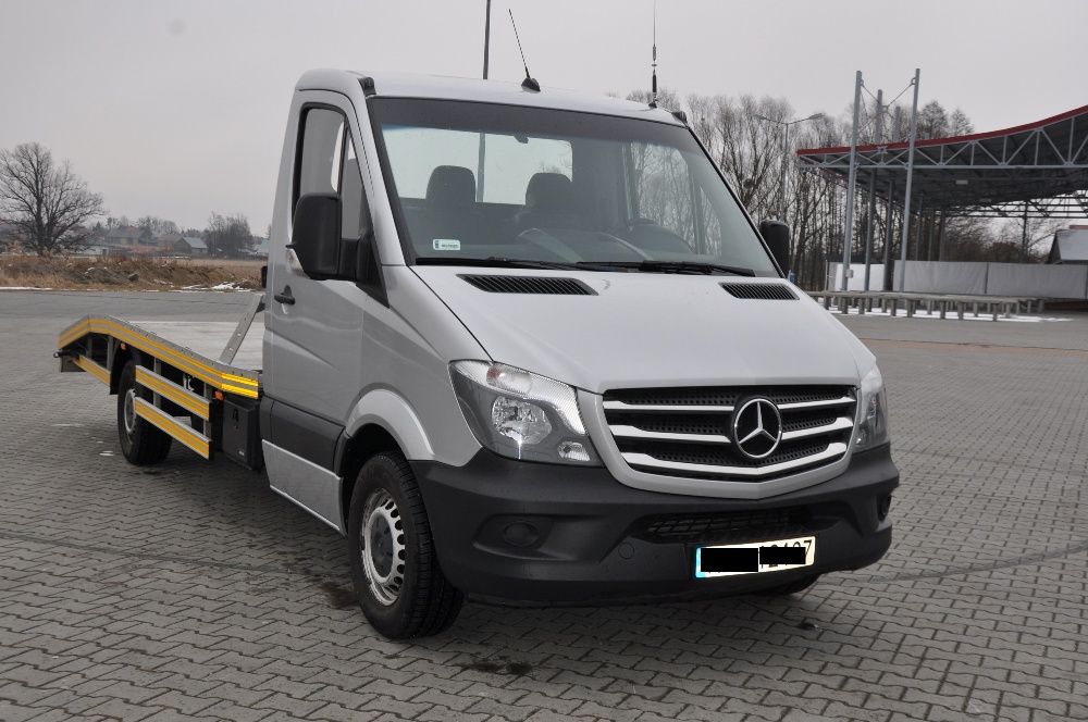 WYNAJEM Wypożyczenie AUTOLAWETY Lawety Mercedes Sprinter 906 2.2 CDI