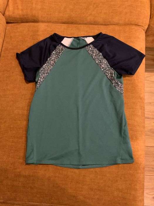 Koszulka sportowa Decathlon dziewczeca 146