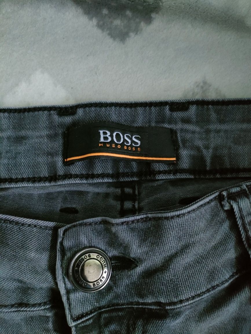 Spodnie męskie jeansowe Hugo Boss