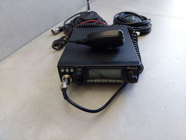 CB Radio Omega + antena president + dodatkowy magnez do anteny