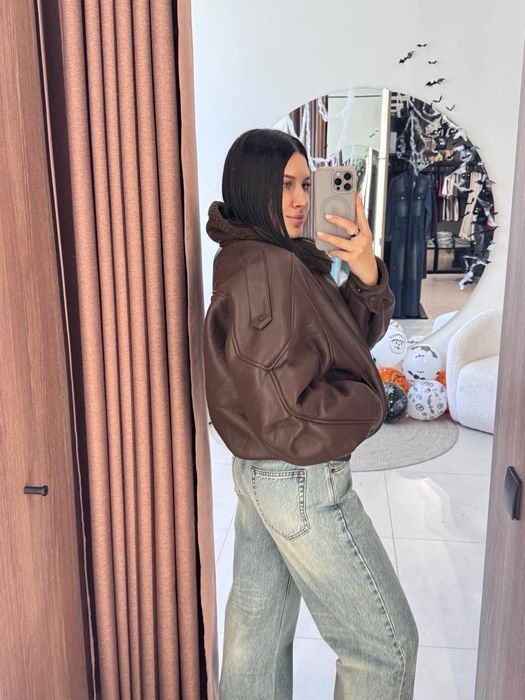 Стильна жіноча дублянка