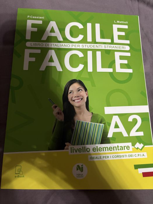 Ksiazka do nauki wloskiego „Facile”