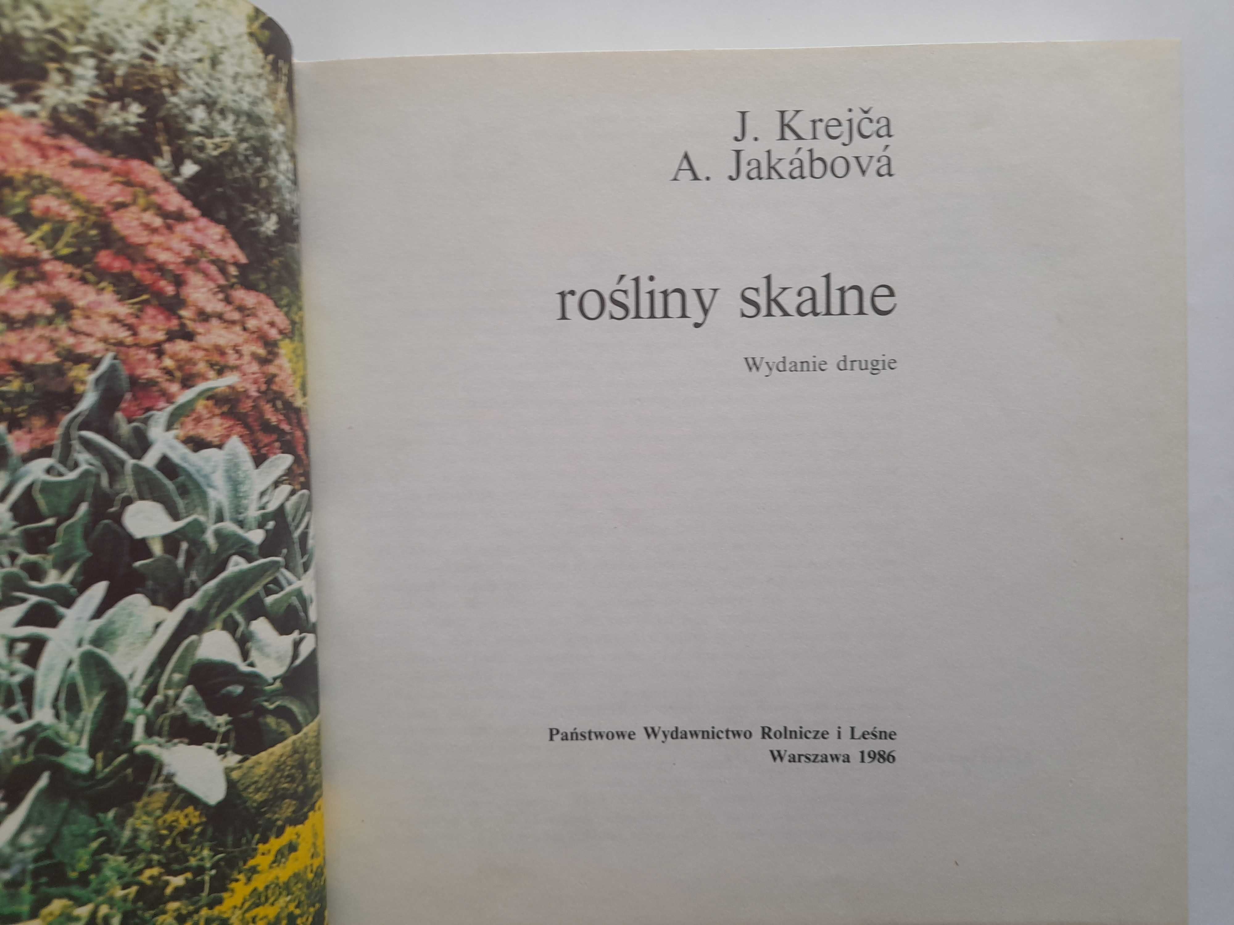 Rośliny skalne - Anna Jakabova, Jindrich Krejca