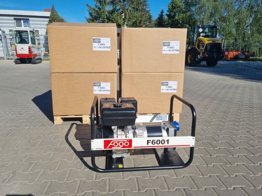 Nowy Agregat Prądotwórczy FOGO F6001 - 6,6kW Okazja