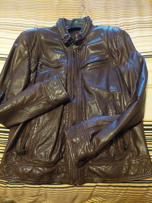 Blusão pele verdadeira