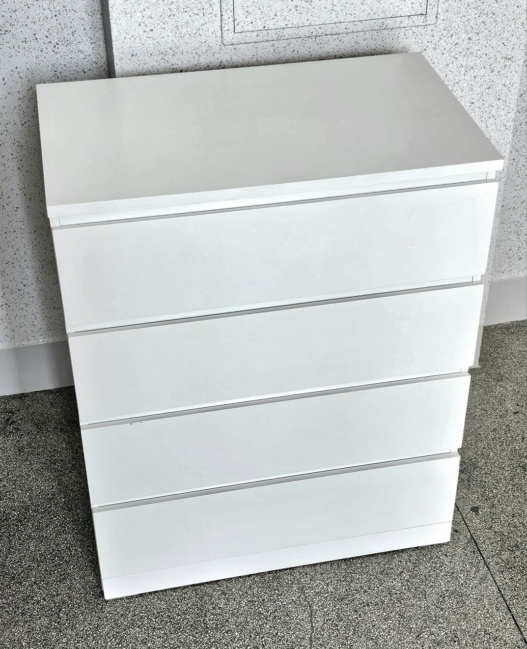 Komoda MALM z IKEA 4 szuflady, matowa