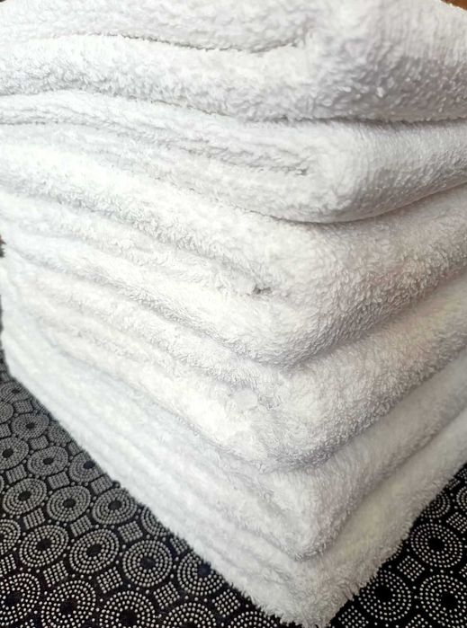 Zestaw 6x ręczników hotelowych SPA białe ręcznik bawełniany ręczniki