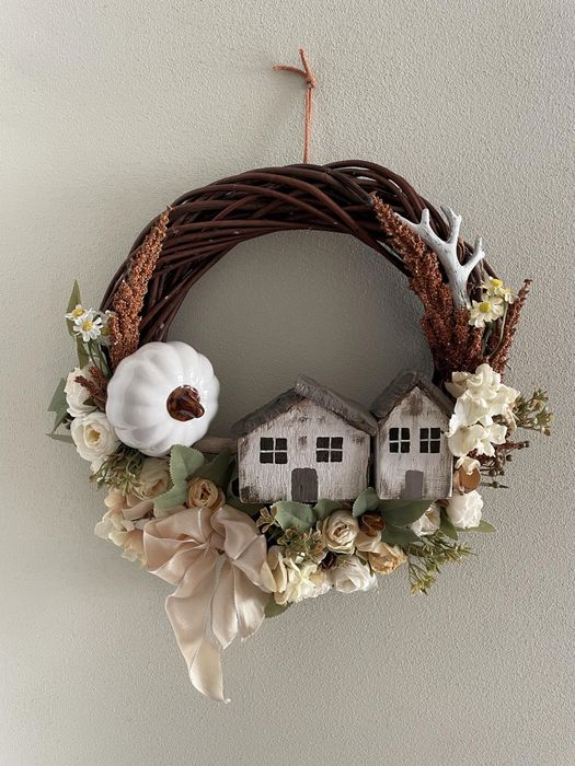 Wianek jesienny, rękodzieło