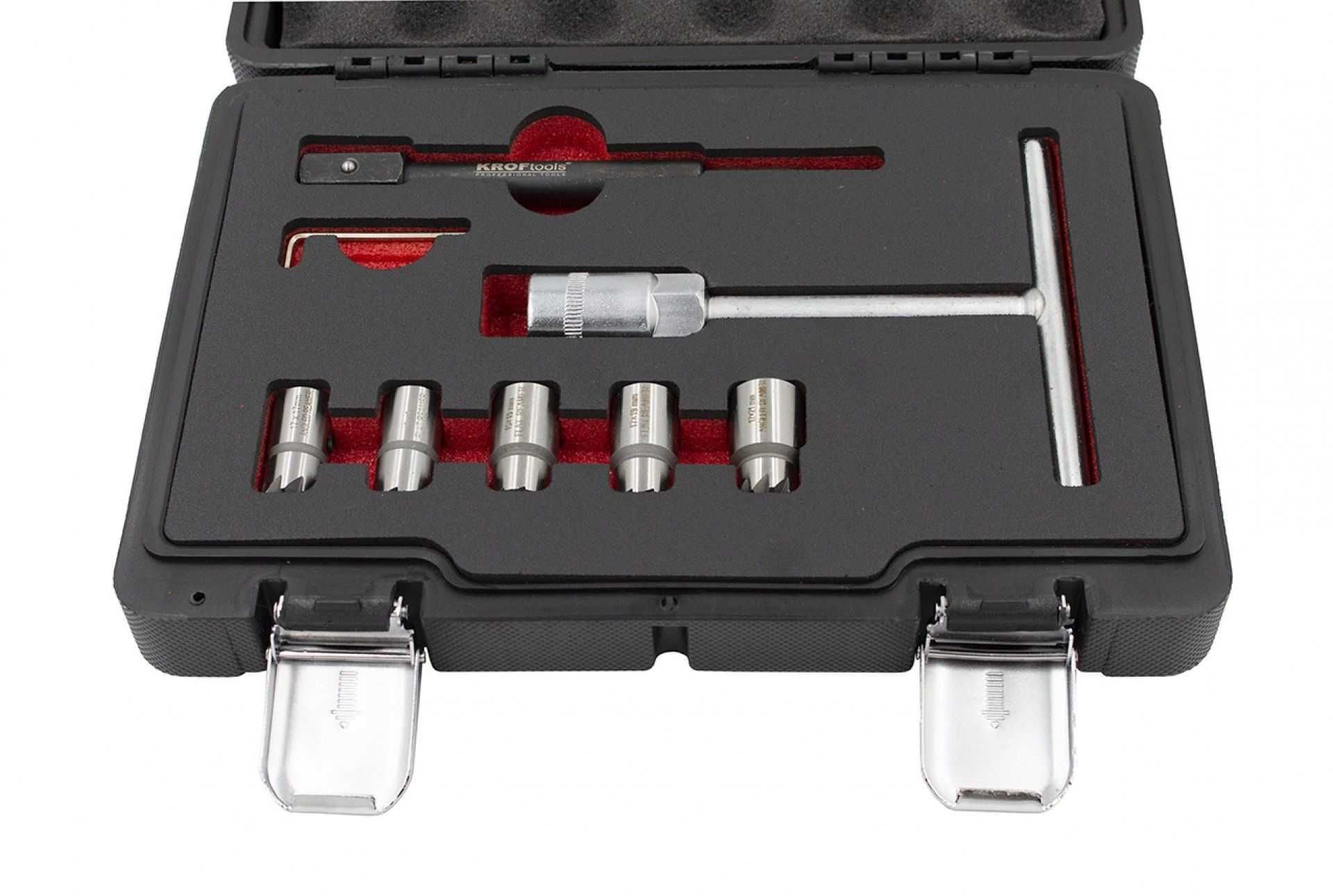 Kit de Limpeza Bases de Injectores - 7 peças