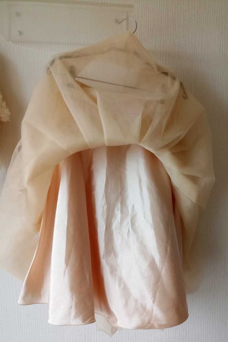 Нарядная фатиновая юбка талия 72 см