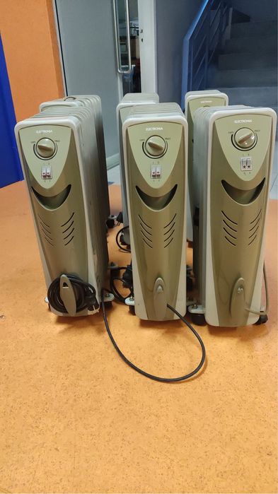 Aquecedores a oleo a funcionar em bom estado