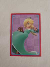 Caderneta Super Mario Panini - Cromo 133 Rosalina Moldura Vermelha