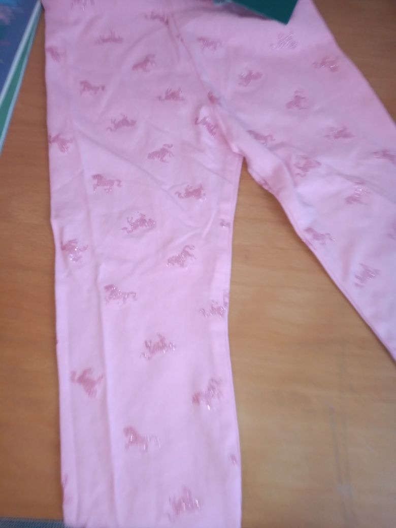 Getry legginsy 3/4 nowe  metkami 122/128