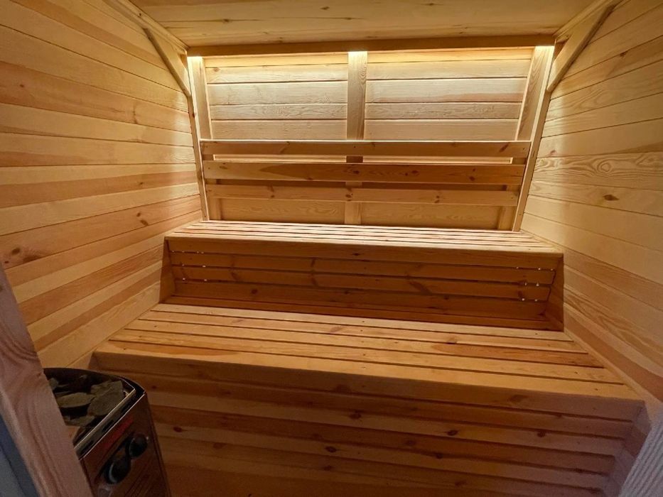 Sauna ogrodowa fińska