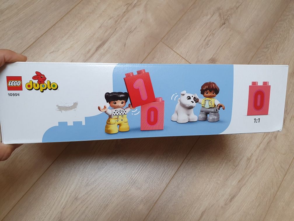 Nowe Lego Duplo 10954 pociąg z cyferkami