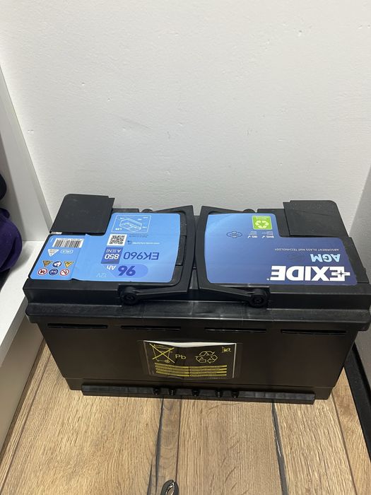 Автомобільний акумулятор EXIDE AGM 6СТ-96Ah Start-Stop АзЕ (EK960)