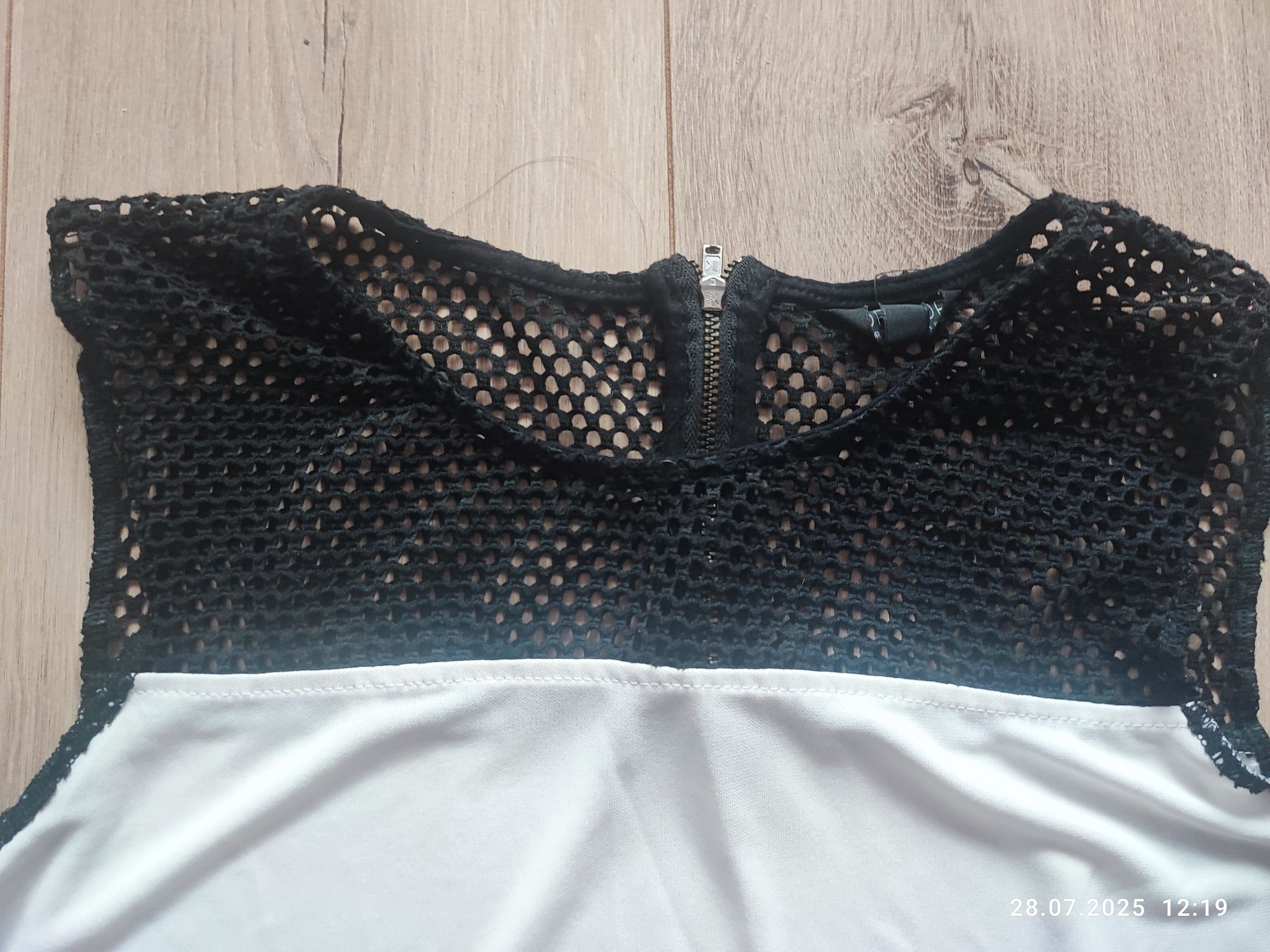 Bluzka z koronką Topshop S