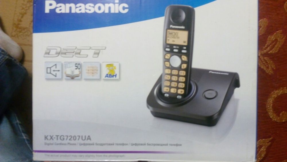 Радіотелефон Panasonic kx-tg 7207 ua