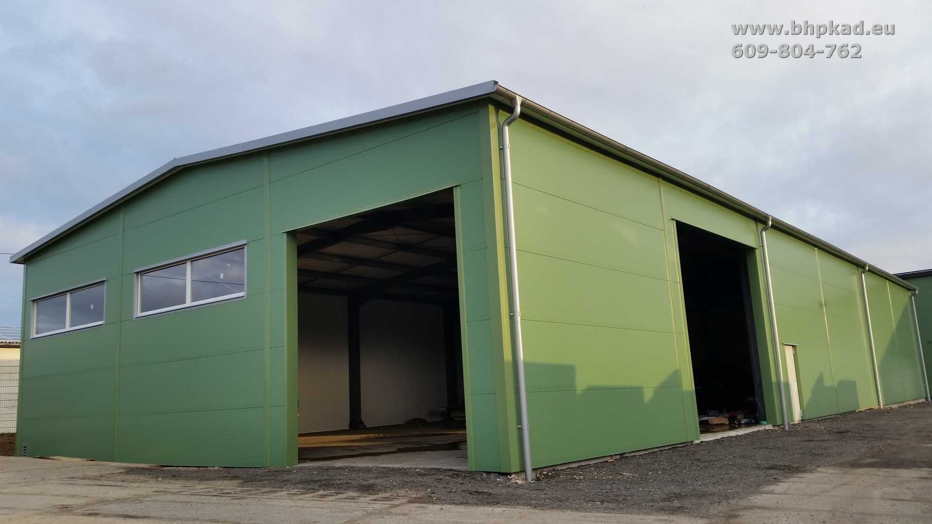 Konstrukcja stalowa. 16x36x5,5m. Producent. BHP KAD. Marlena Biernacka