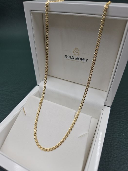 Złoty łańcuszek gucci 585 GOLD MONEY