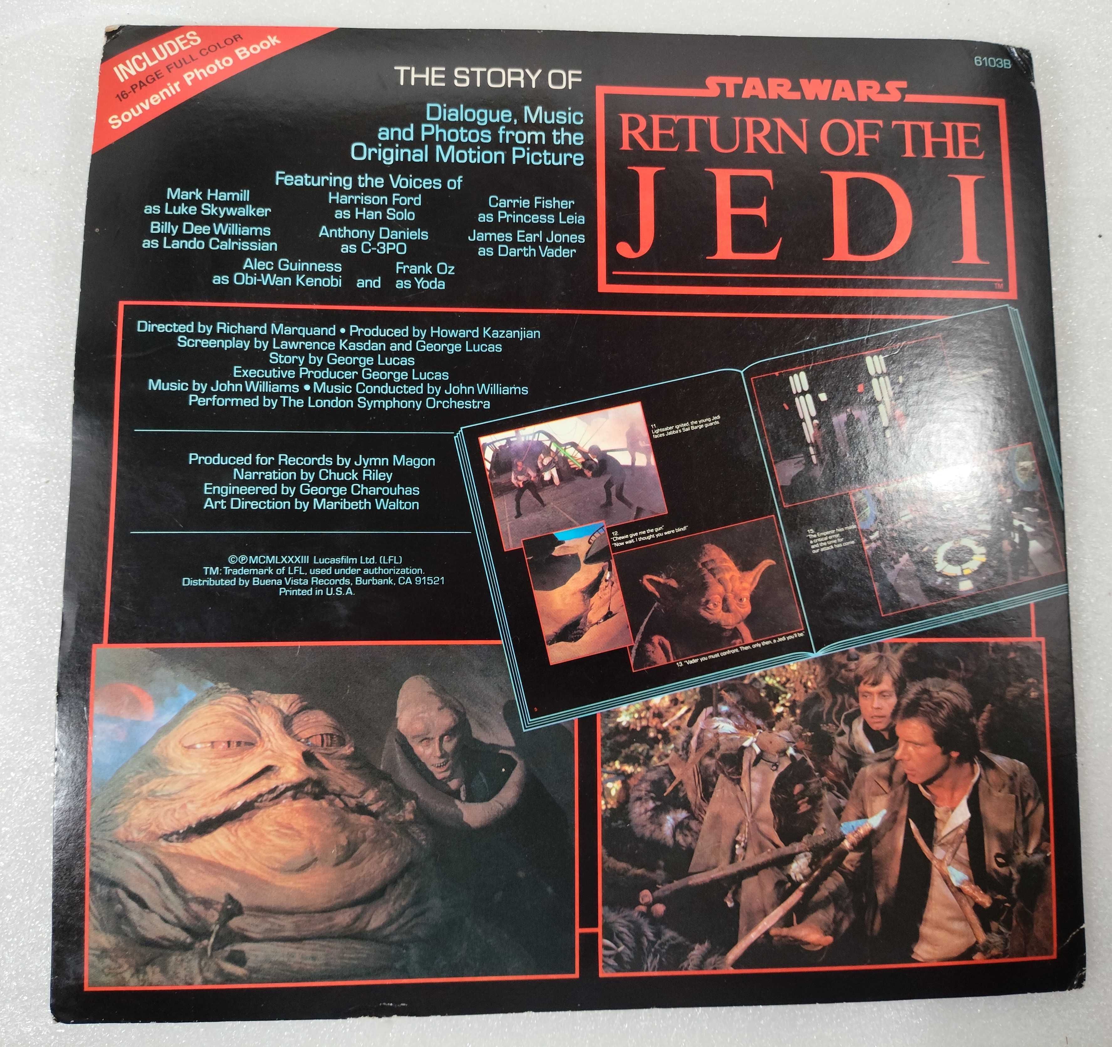 Star Wars - Cassete e folheto - Return of the Jedi - produto original