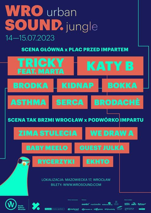 WroSound 2023 - karnet 2 dniowy, Wrocław 14-15 lipca