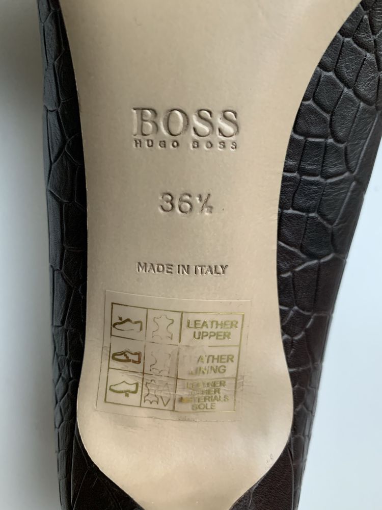 HUGO boss  кожа