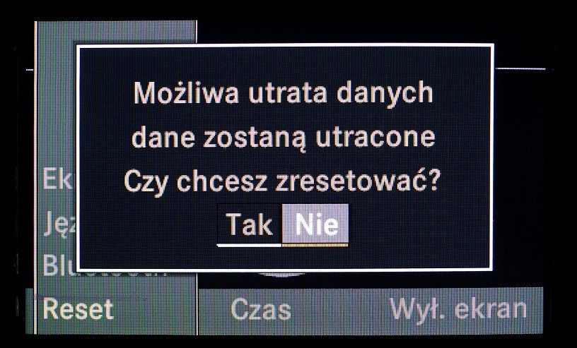 MERCEDES E-KLASA AUDIO 50 APS polskie menu lektor