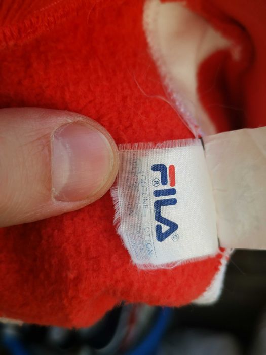 Свитшот Fila Ferrari Formula 1 red sweatshirt Vintage оригінал М розм