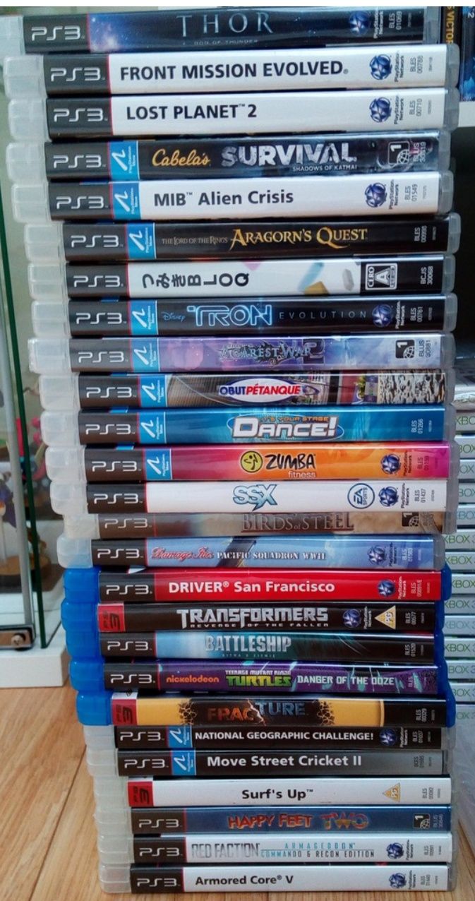 Gry PS3 Tron Dziedzictwo Lost Planet Metro Transformers Fear