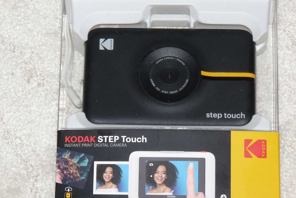 Aparat KODAK Step Touch z drukarką natychmiastową z LCD ZINC 1080p vid