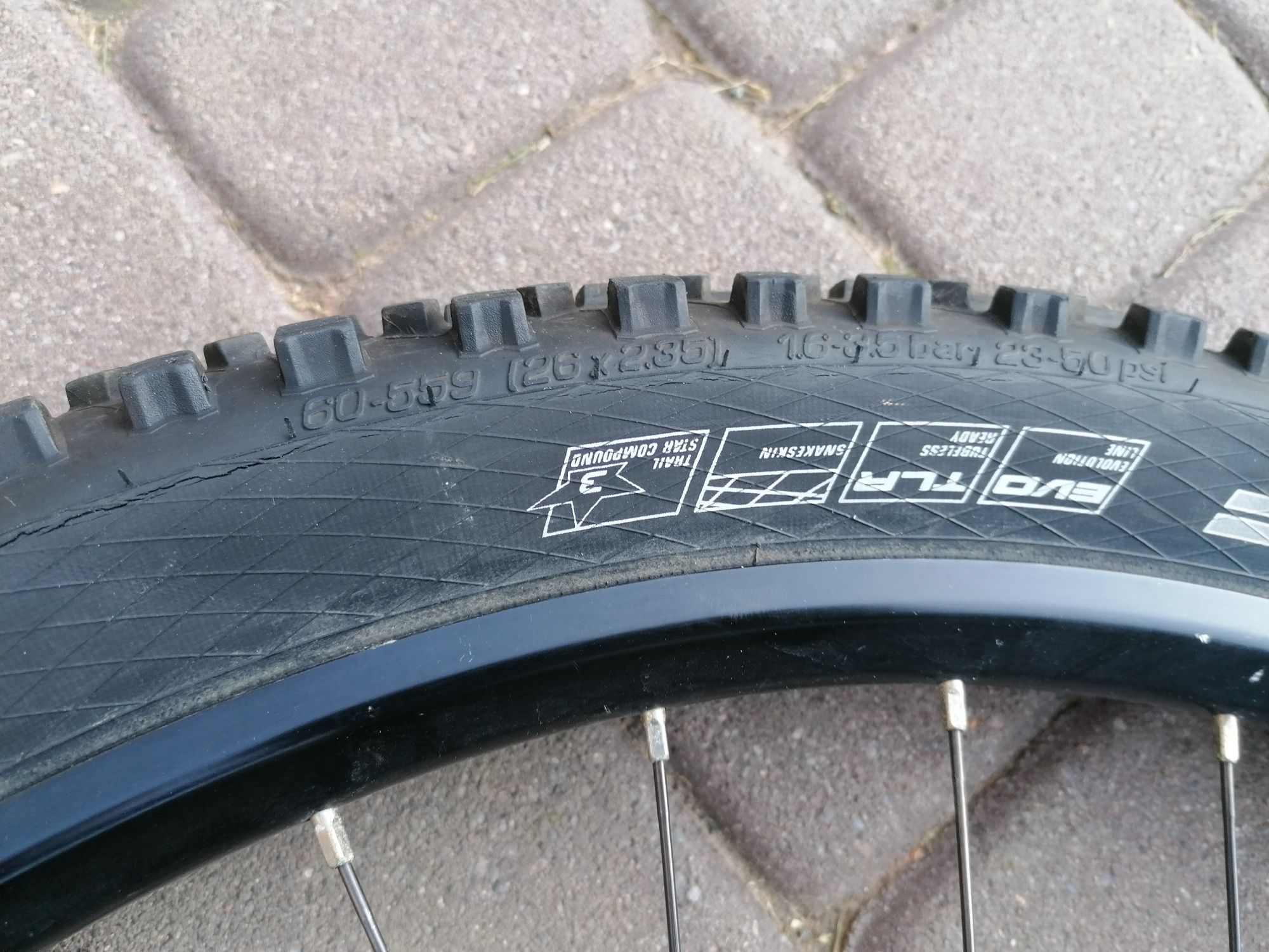 Koła ztr Hope Evo Pro 2 SP maxxis schwalbe