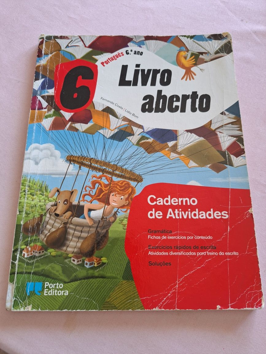 Caderno de atividades - Livro Aberto 6 ano