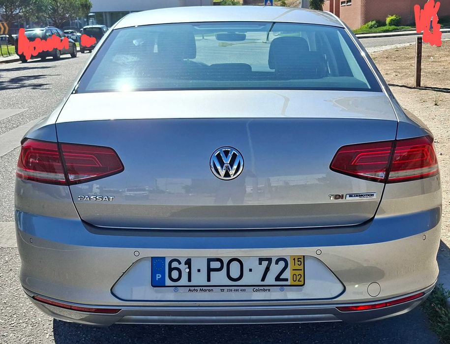 VW Passat 1.6 TDI BlueMotion de 2015