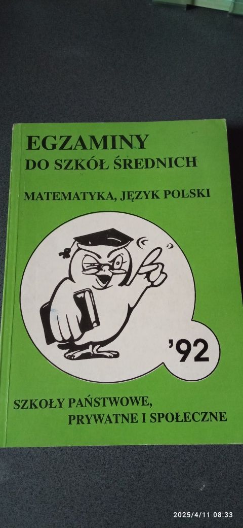 Egzaminy do szkół średnich 92