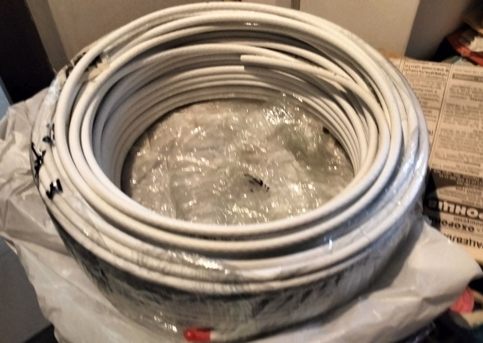 Кабель коаксіальний FinMark F690BV white 75 Ohm