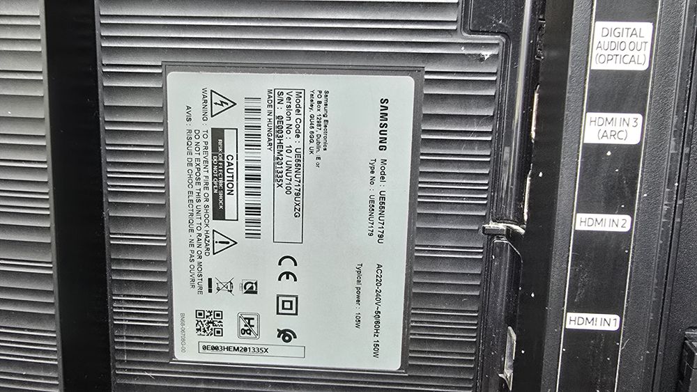 TV Samsung 55" UE55NU7179  4K z DVBT-2 i gwarancją