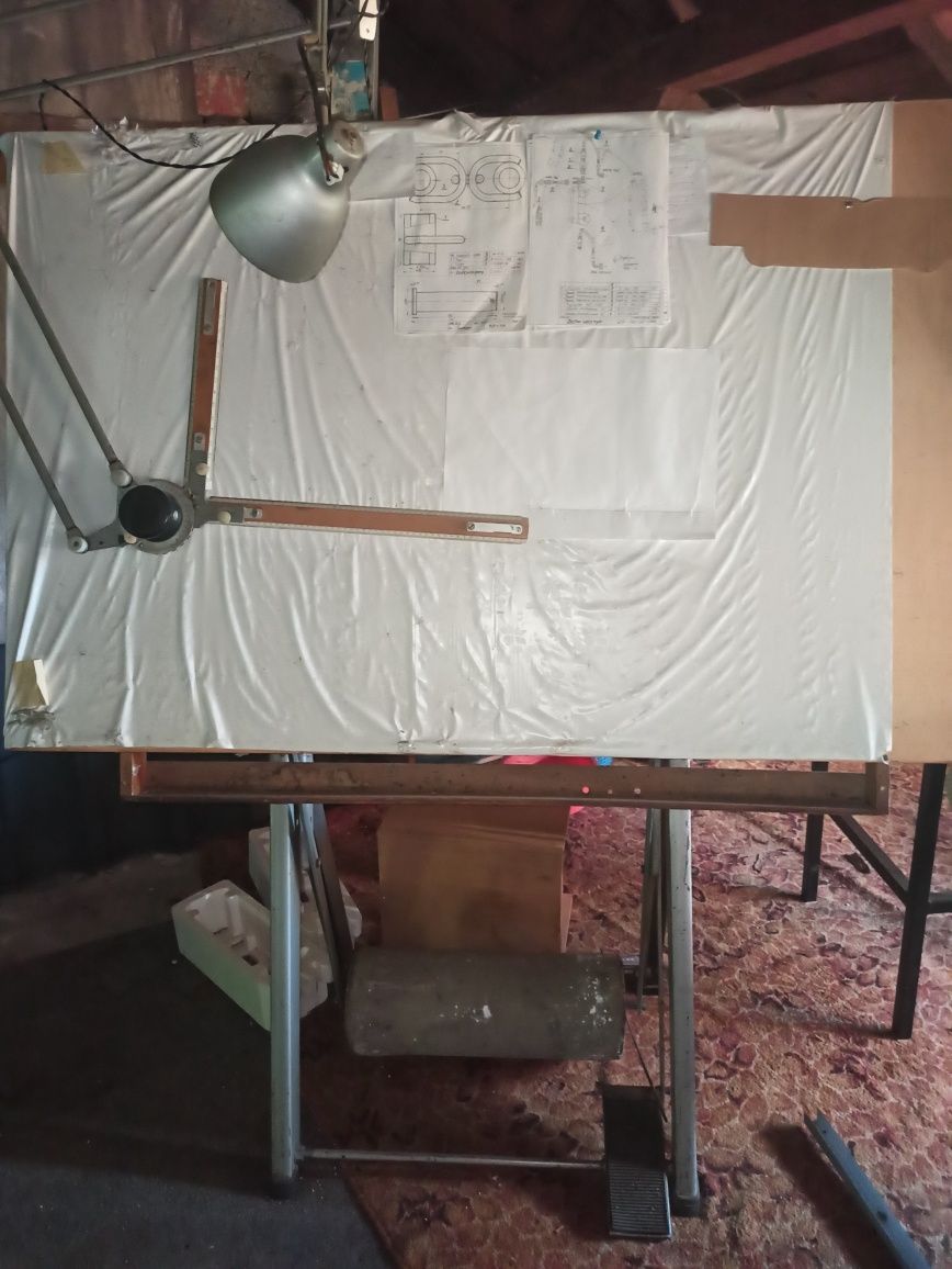 Deska kreślarska Skala 150x100 cm PRL